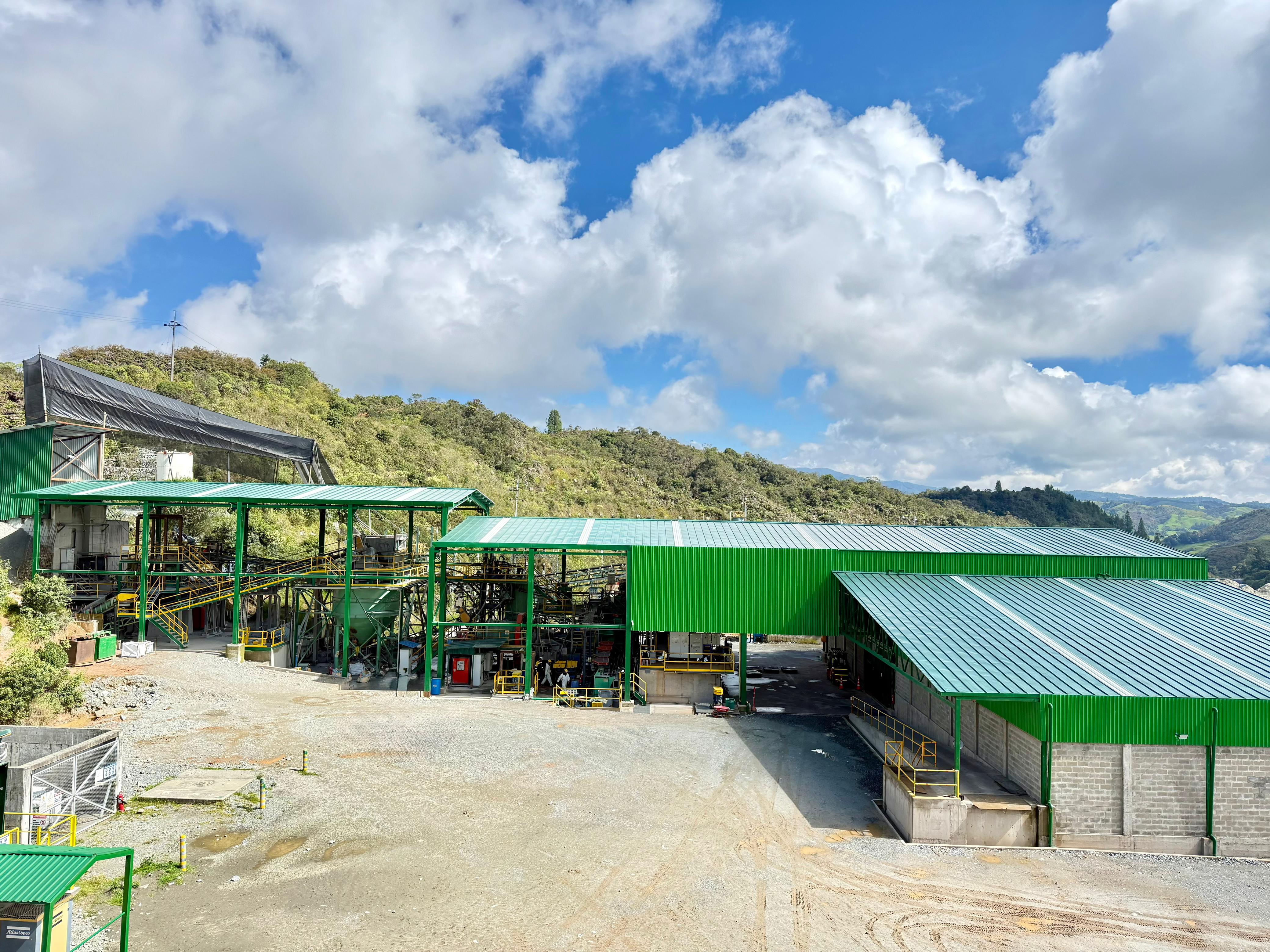 San Ramón processing plant, Santa Rosa de Osos, Antioquia